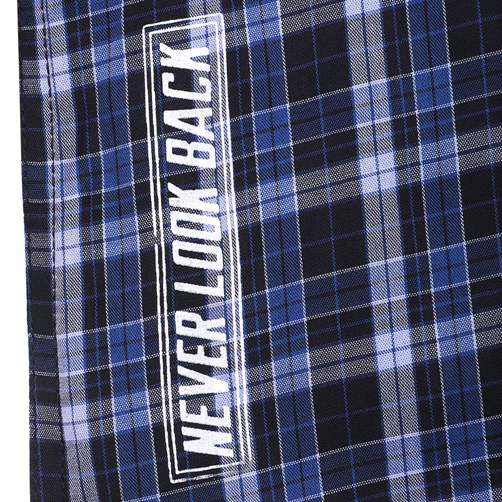 Boys Casual Shirt Never Look Back - N. Blue Check
