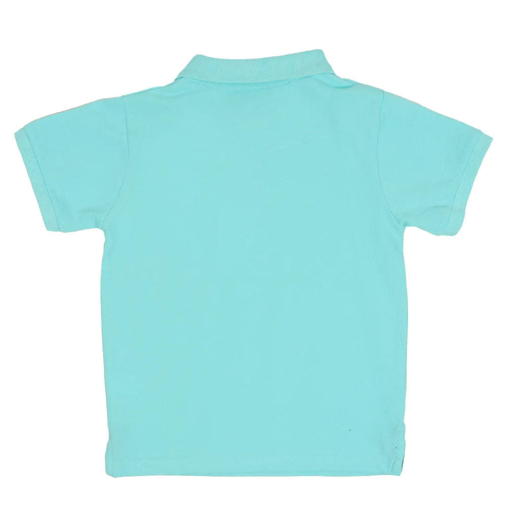 Boys Polo Basic - Sky Blue