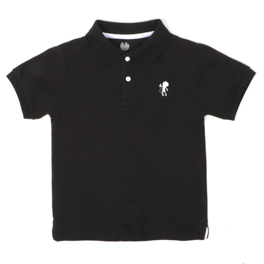 Boys Polo Basic -BLACK