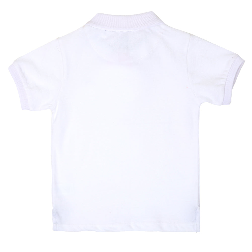 Boys Polo Basic - White