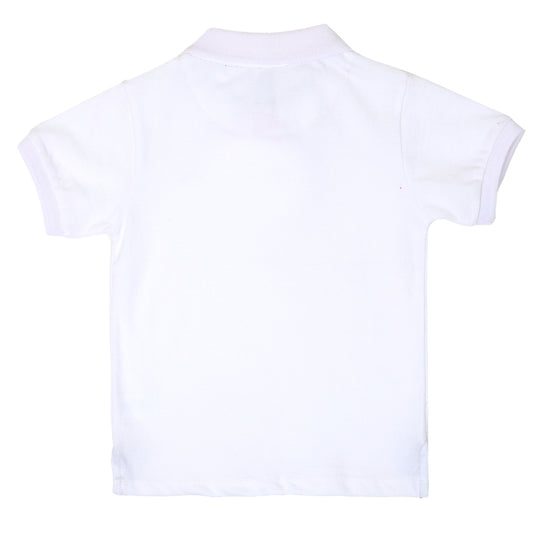 Boys Polo Basic - White