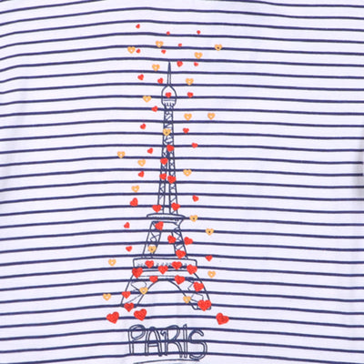 Girls T-Shirt Paris-NAVY