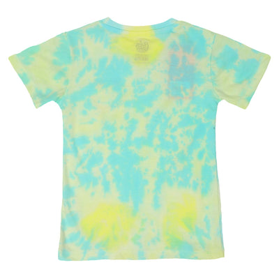 Girls 2 Pcs Suit Happiness -Tie Dye