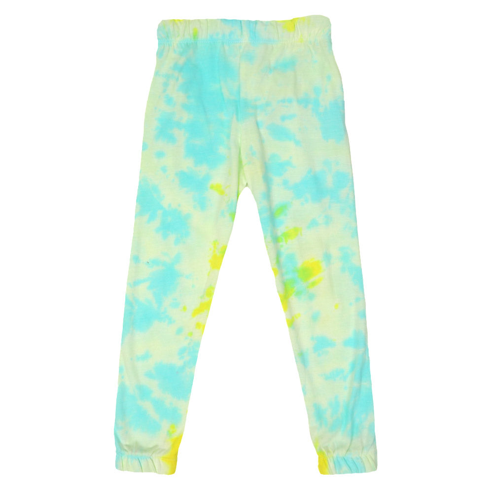 Girls 2 Pcs Suit Happiness -Tie Dye