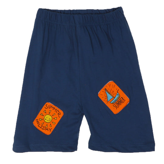 Boys 2 Pcs Suit Best Friends - Navy Peony