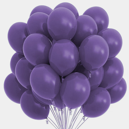 Balloons HBD Purple