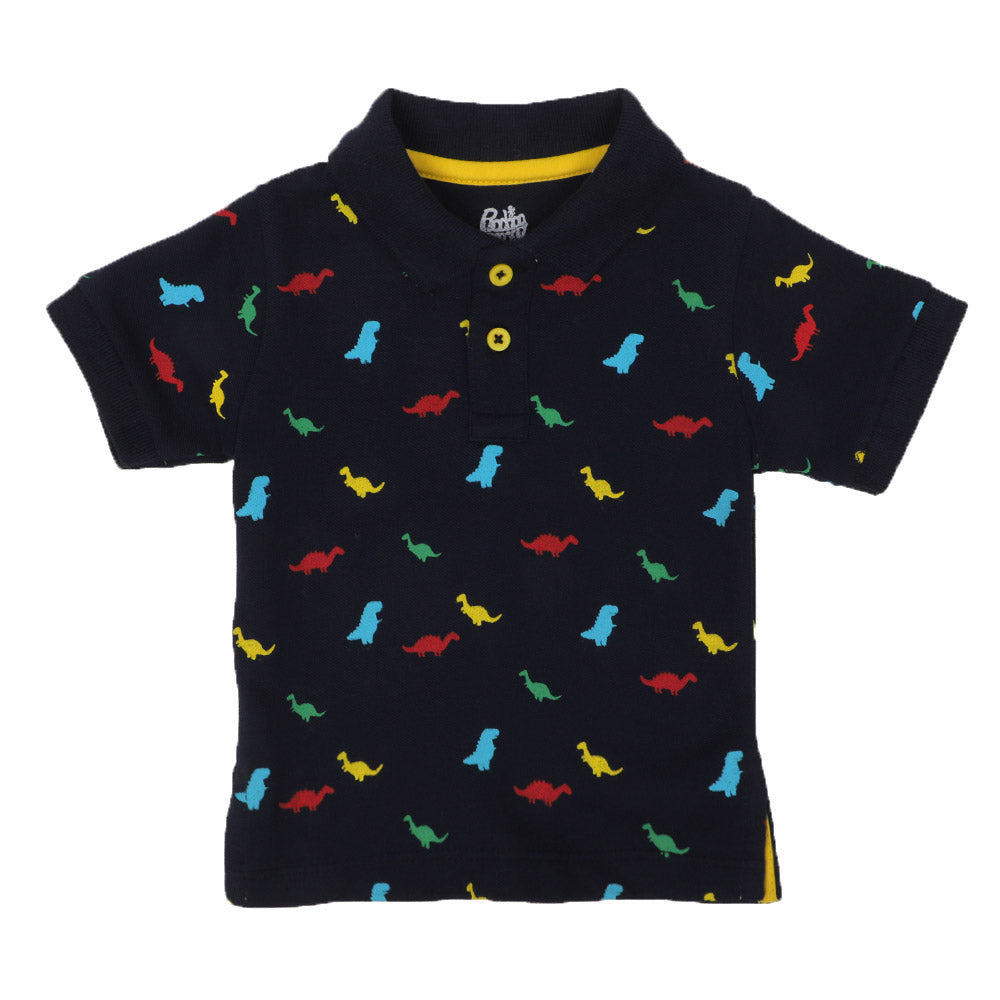 Boys Polo Dino -NAVY