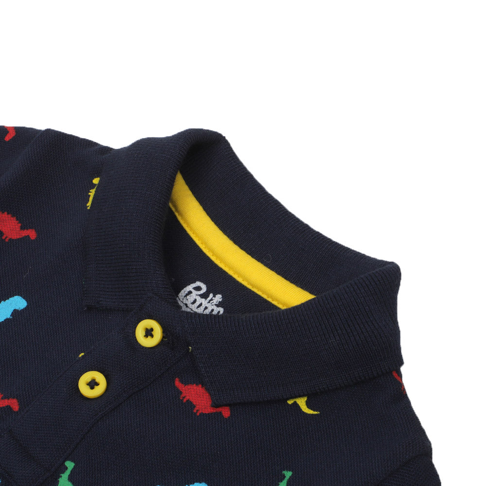 Boys Polo Dino -NAVY