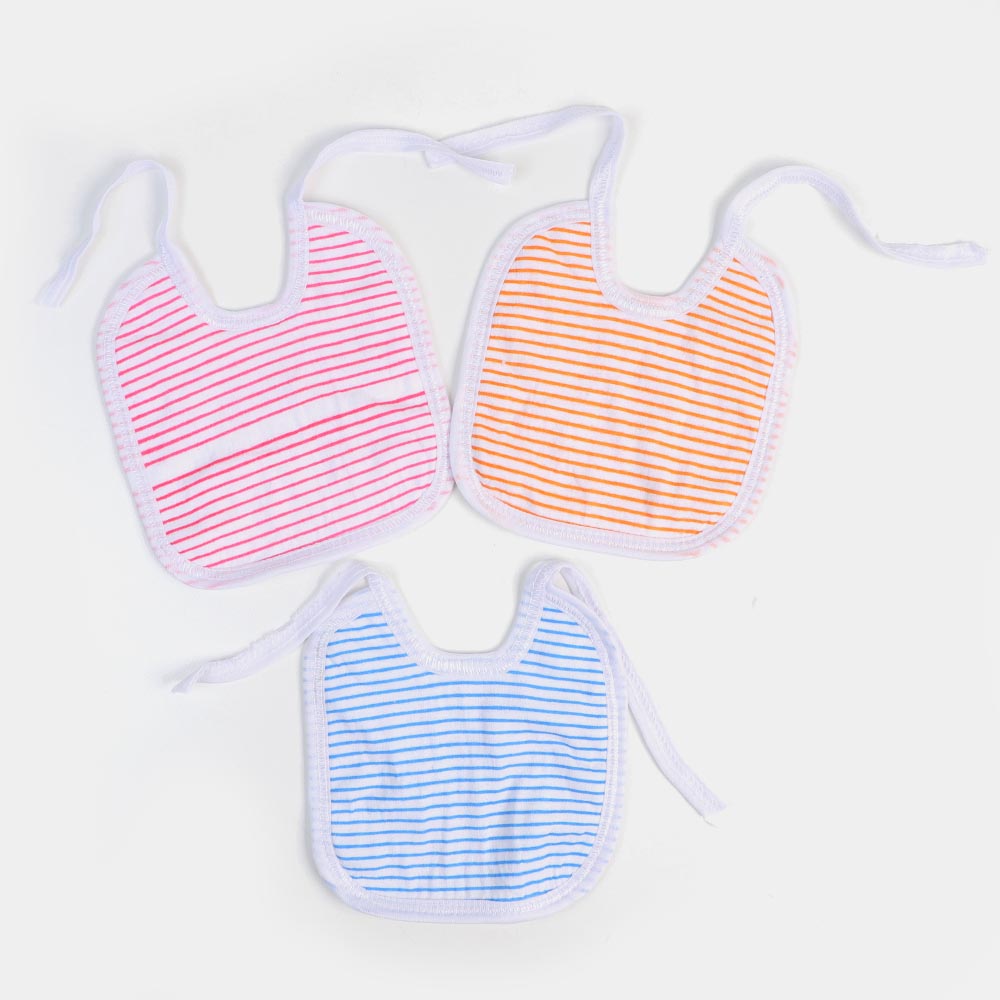 Baby Bibs Soft Lyres 3PCs Set - Multi