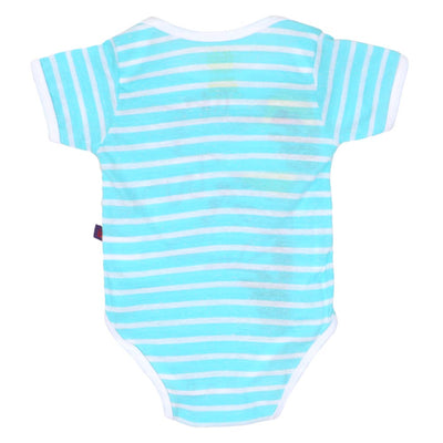 Infant Basic Romper Unisex - Blue