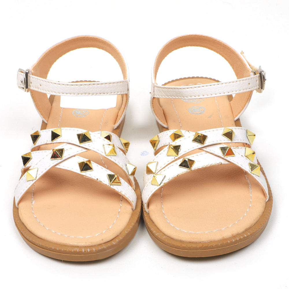 Girls Sandal 909-26 -WHITE