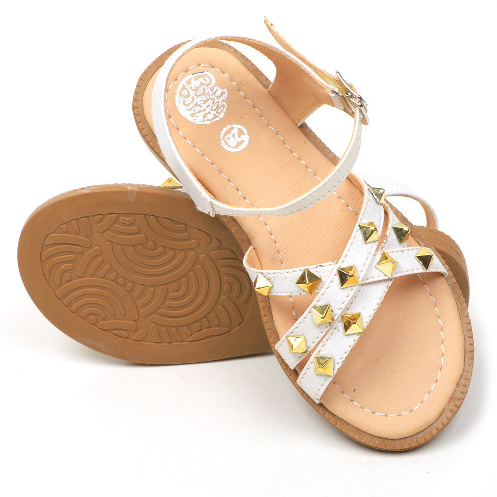 Girls Sandal 909-26 -WHITE