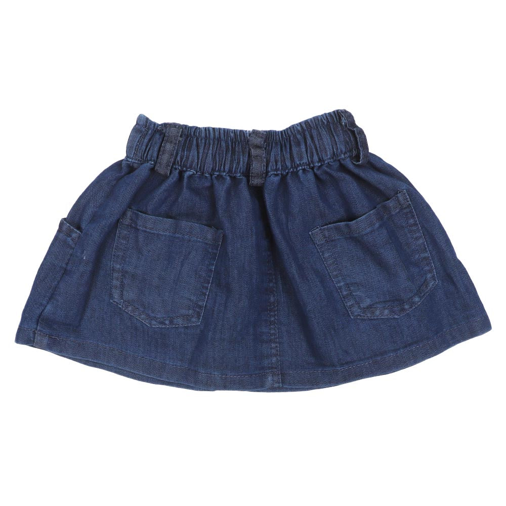 Girls Skirt Denim Star-Mid Blue