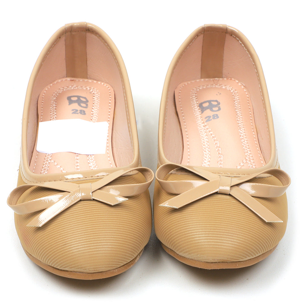 Girls Pump 910-21-Mustard