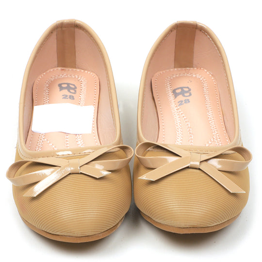 Girls Pump 910-21-Mustard