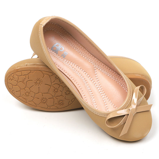 Girls Pump 910-21-Mustard