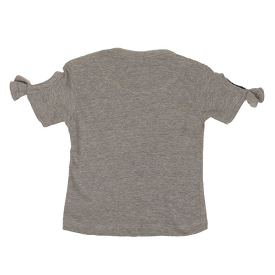 Infants Girls T-Shirt Seq Heart-H.grey