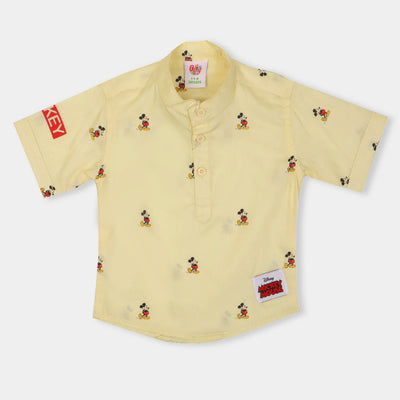 Infant Boys Casual Shirt - Lime