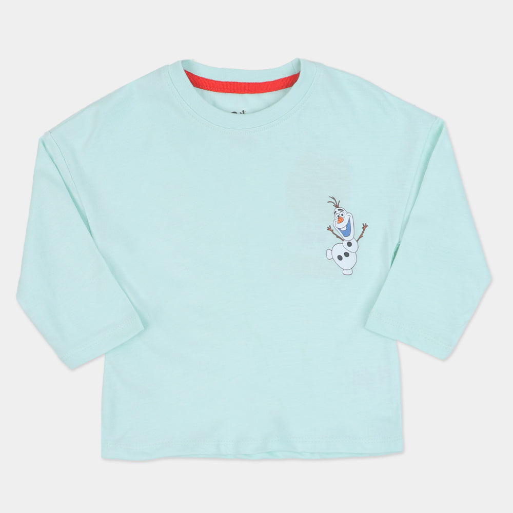 Infant Boys T-Shirt Olaf B - Hushed Green