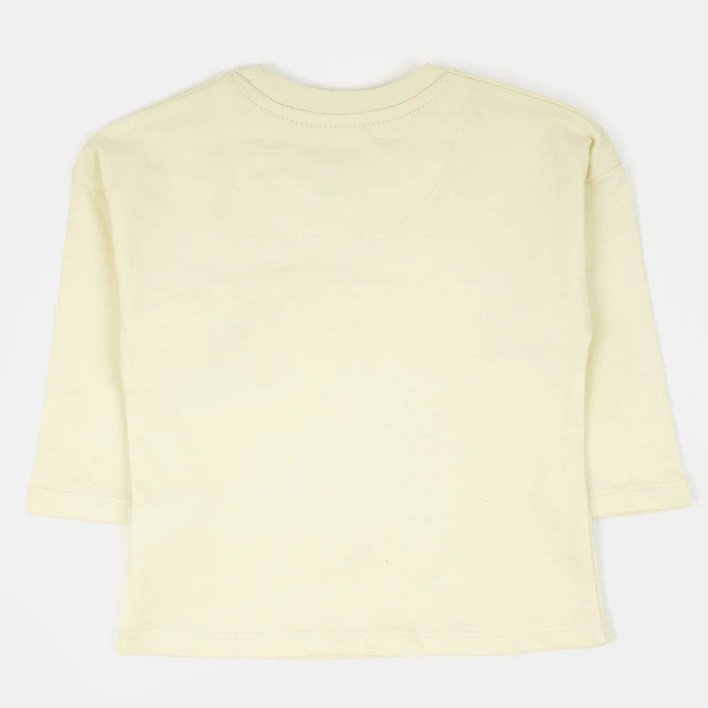 Infant Boys Character T-Shirt - Cream