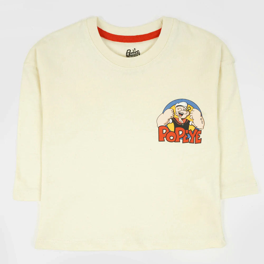 Infant Boys Character T-Shirt - Cream