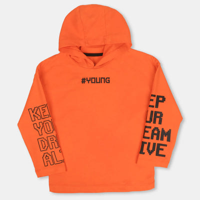 Boys T-Shirt Young - Orange