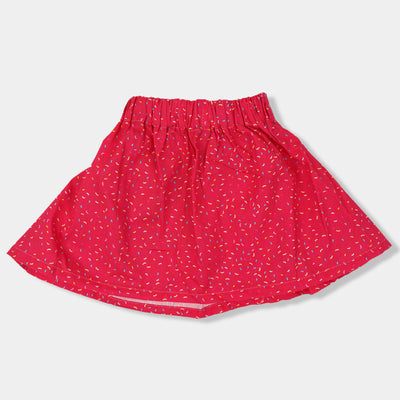 Infant Girls Short Skirt St- Hot Pink