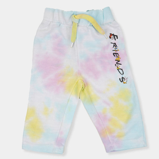 Infant Girls Sleeping Pyjama Friends- Tie Dye