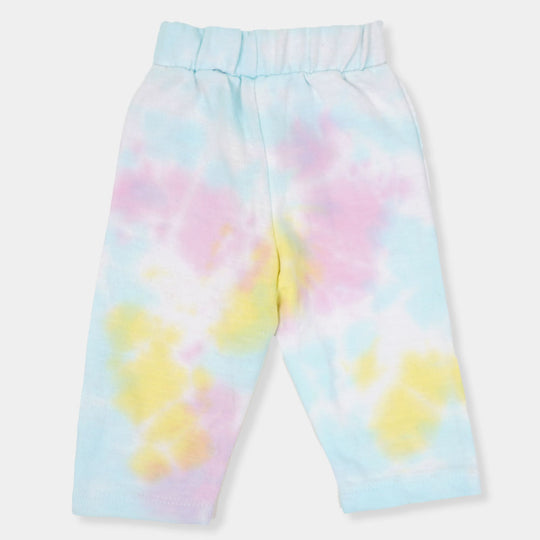 Infant Girls Sleeping Pyjama Friends- Tie Dye