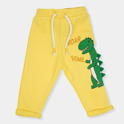 Infant Boys Sleeping Pyjama Dino-Bright Yellow