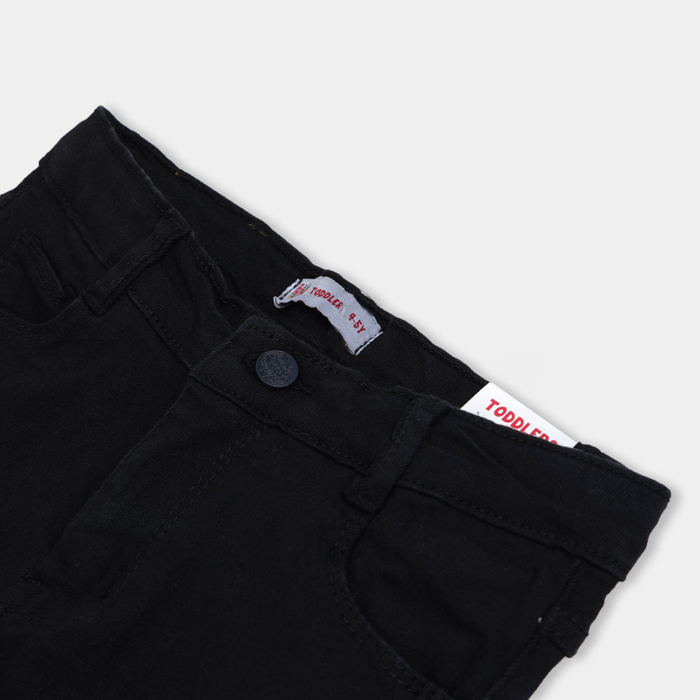 Boys Pant Denim Basic - BLACK