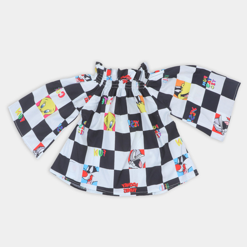 Infant Girls Casual Top Character - Multi