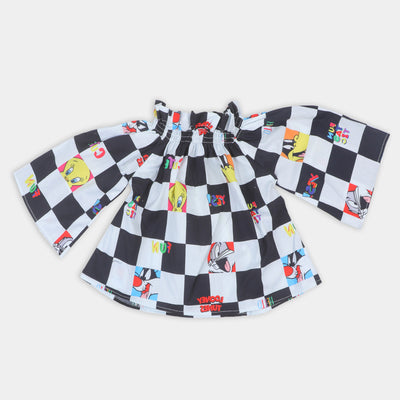 Infant Girls Casual Top Character - Multi