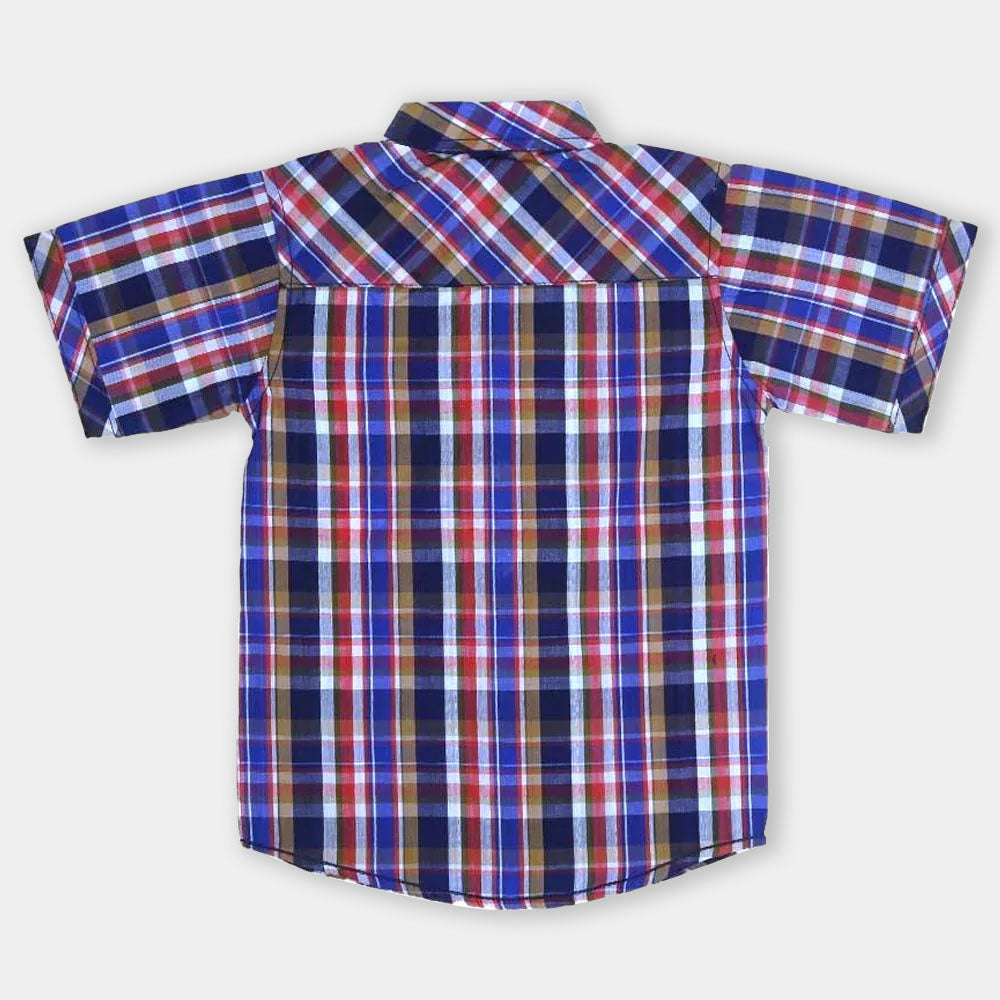 Infant Funny Days Casual Shirt For Boys -  R&B Check