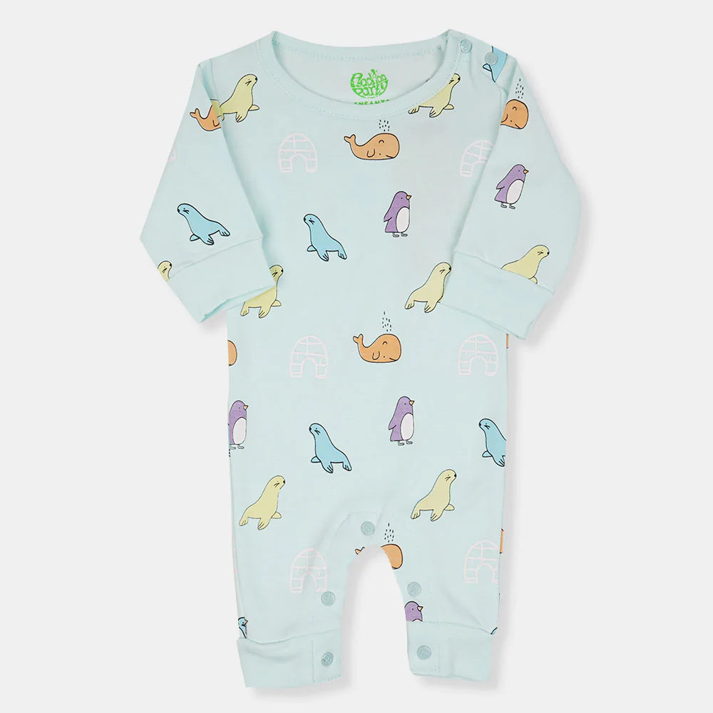 Infant Boys Knitted Romper My Little Universe-Ice Castle