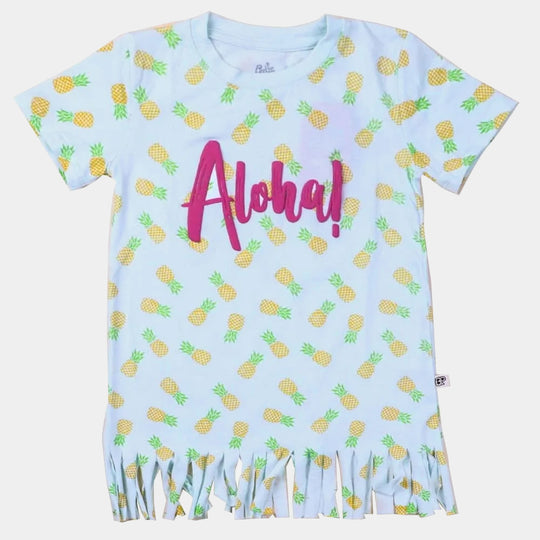 Infant Girls T-Shirt Aloha - H Of Mint