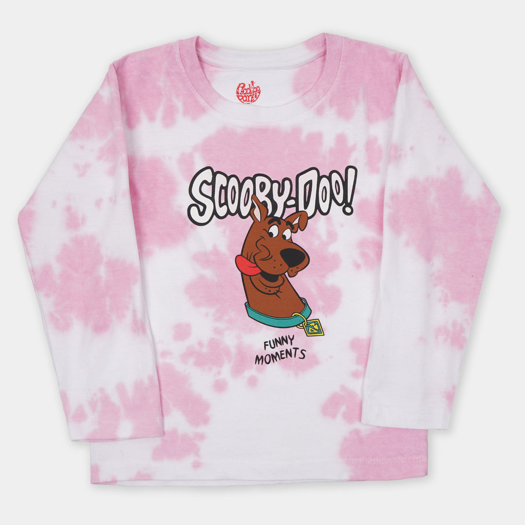 Girls T-Shirt F/S Character - Tie Dye