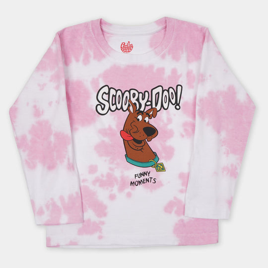 Girls T-Shirt F/S Character - Tie Dye
