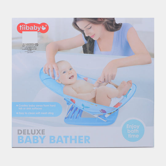 Foldable Deluxe Baby Bather - Blue