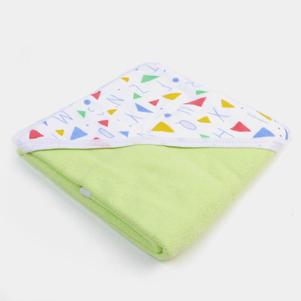 Baby Bath Towel Single - Green