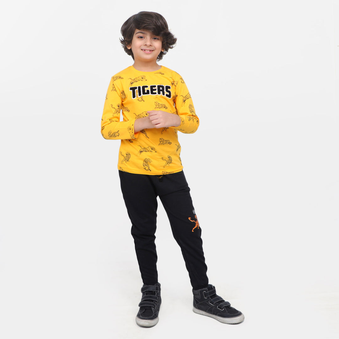 Boys 2 PCs Suit Tigers - Citrus