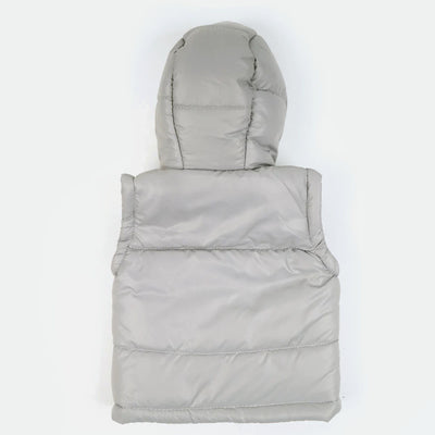 Infant Boys Quilted Jacket Hill Top - Gray