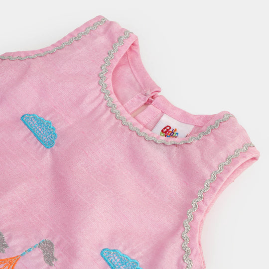 Infant Girls Cotton 2Pcs Little Princess - LT.Pink