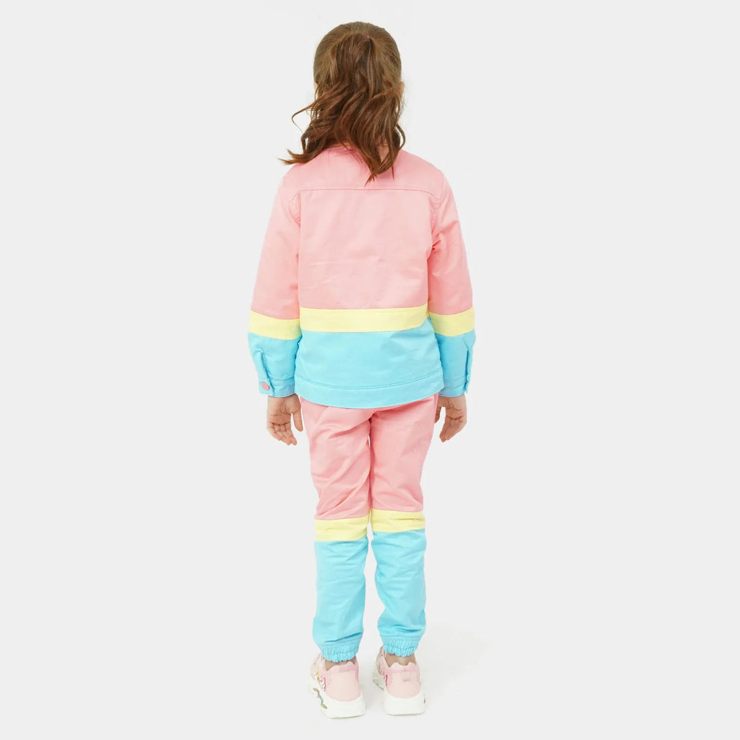 Girls 2 Pcs Suit Island Paradise - Multi