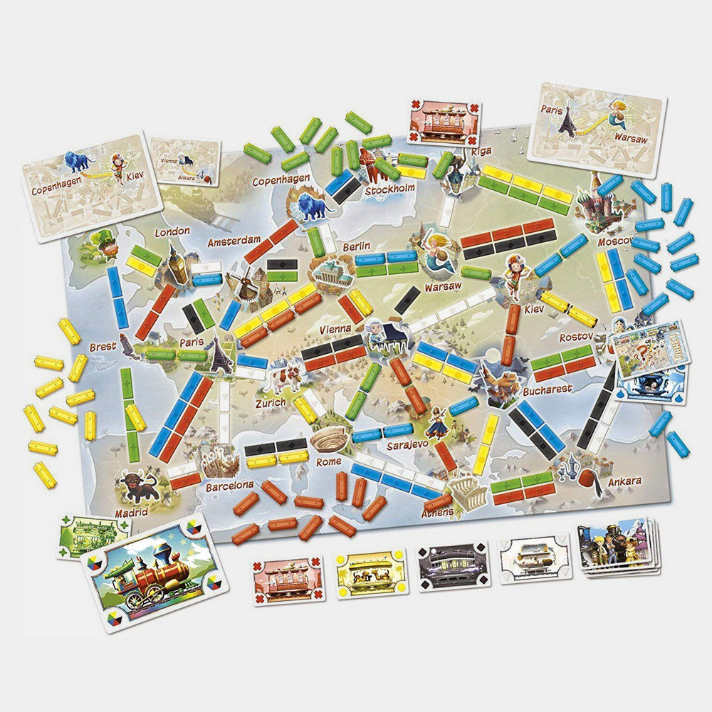 Ticket To Ride First Journey Board Game