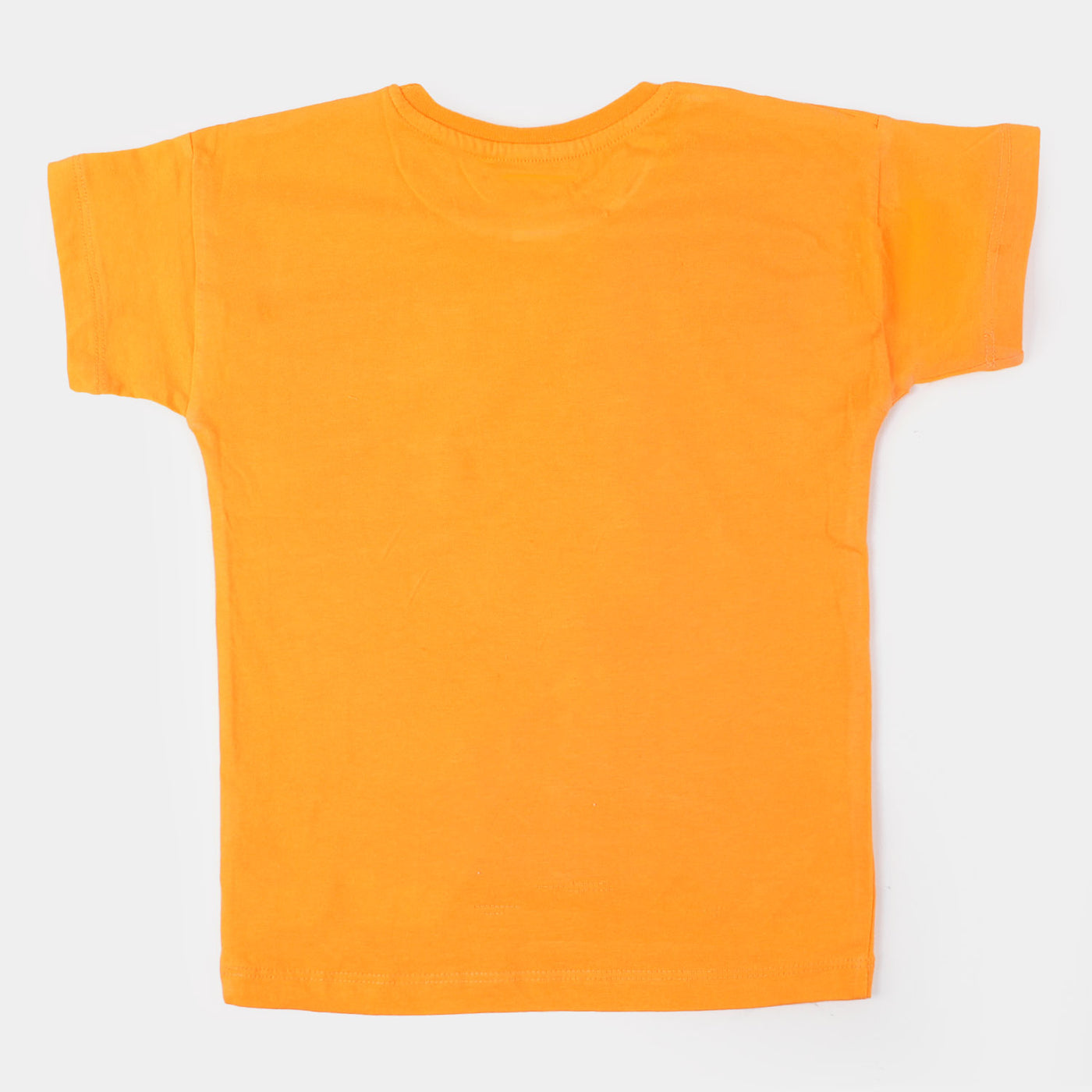 Girls Cotton T-Shirt Paris | Orange