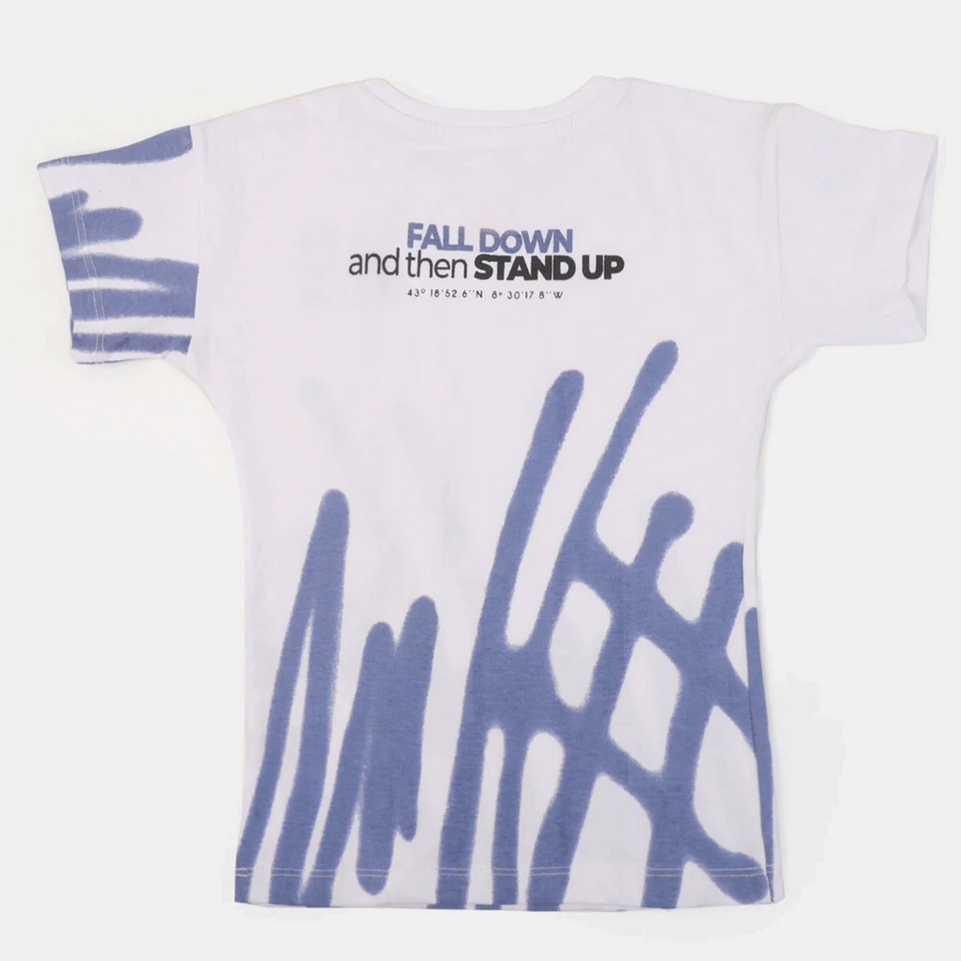 Boys T-Shirt Stand Up | White