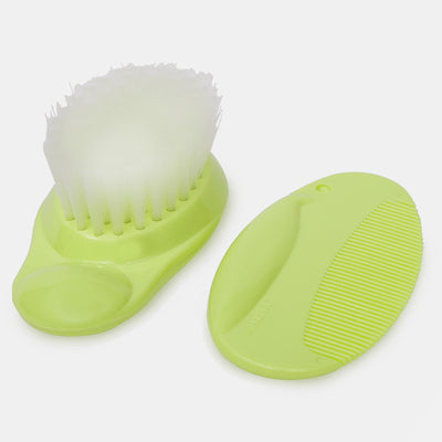 Farlin Baby Comb & Brush Set - Green