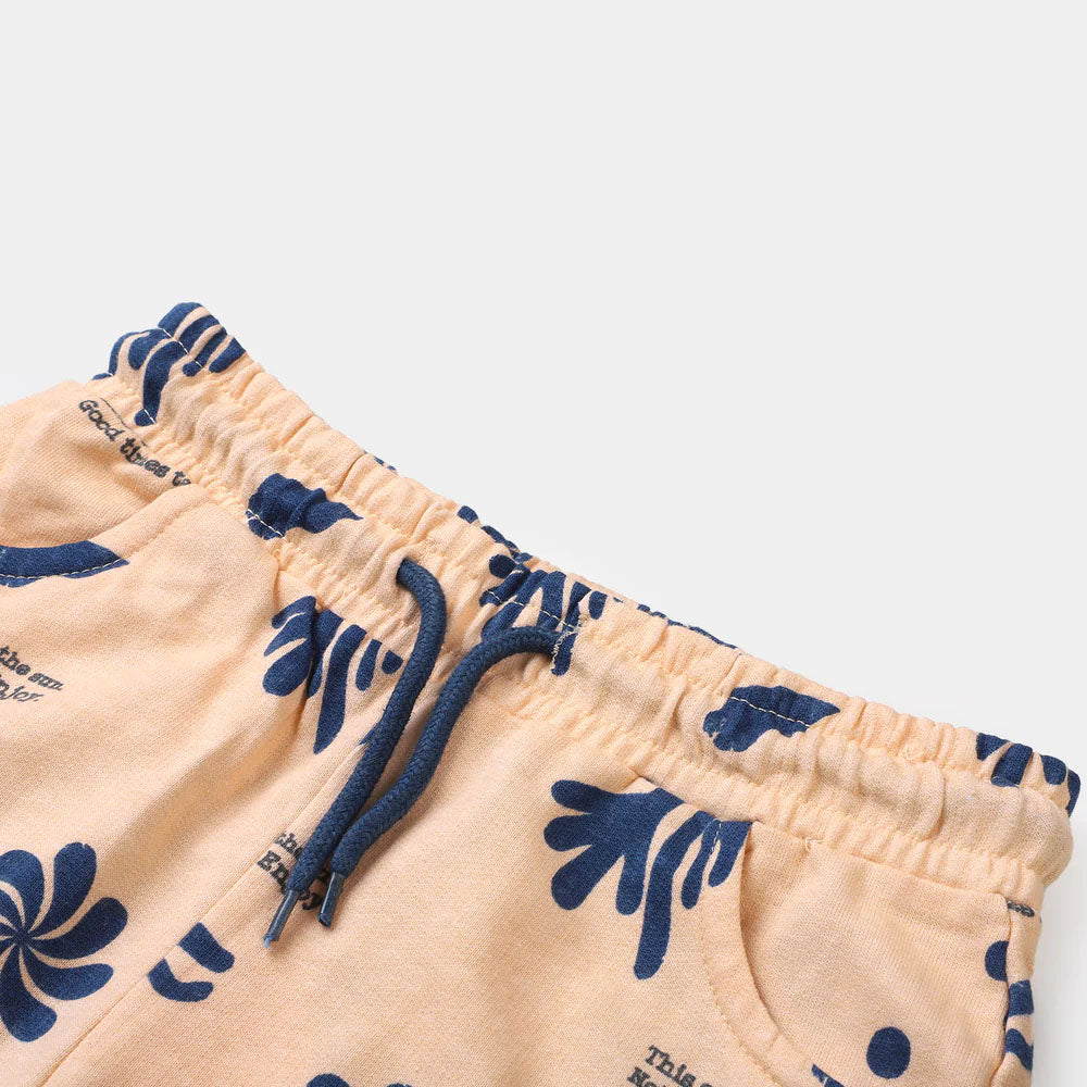 Boys Terry Short Hawai | Creme