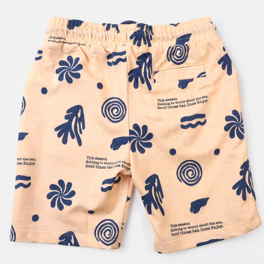 Boys Terry Short Hawai | Creme